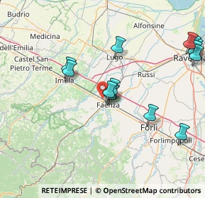 Mappa Via G. Finali, 48018 Faenza RA, Italia (17.09929)