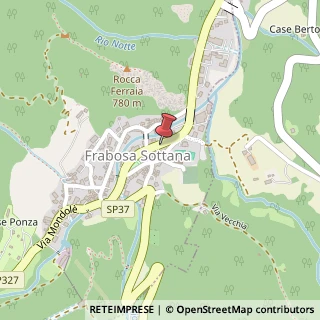 Mappa Via Piave, 5, 12083 Frabosa Sottana, Cuneo (Piemonte)