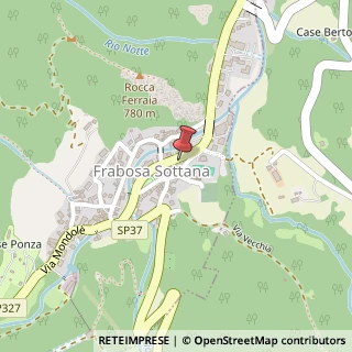 Mappa Via IV Novembre, 26, 12083 Frabosa Sottana, Cuneo (Piemonte)