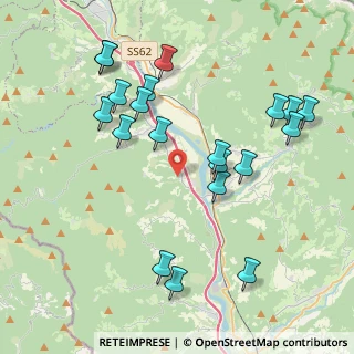 Mappa Via il Costello, 54026 Mulazzo MS, Italia (4.435)