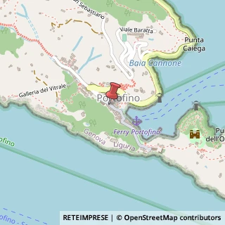 Mappa Via Roma, 25, 16034 Portofino, Genova (Liguria)