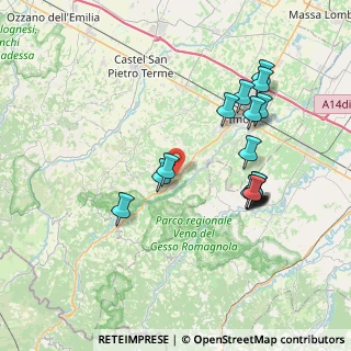 Mappa Via Montrone, 40026 Imola BO, Italia (7.66647)