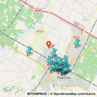 Mappa Via Convertite, 48018 Faenza RA, Italia (2.201)
