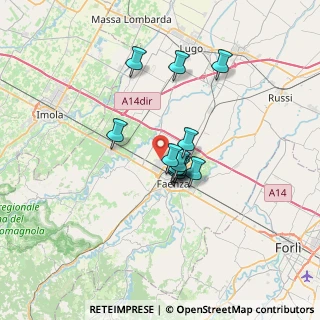 Mappa Via Convertite, 48018 Faenza RA, Italia (4.8175)