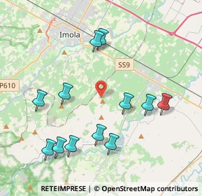 Mappa Via Serra, 48014 Castel bolognese RA, Italia (4.37917)