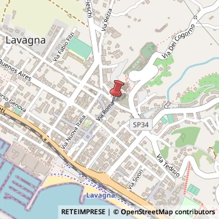 Mappa Via Roma, 132, 16033 Lavagna, Genova (Liguria)