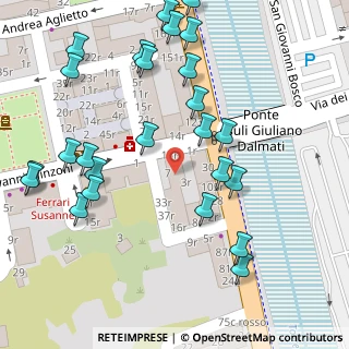 Mappa Corso Generale Agostino Ricci, 17100 Savona SV, Italia (0.0796)