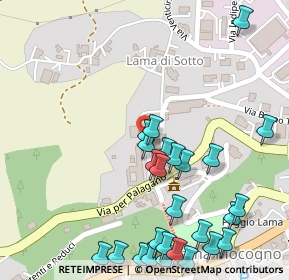 Mappa Piazza C. Battisti, 41023 Lama Mocogno MO, Italia (0.15385)