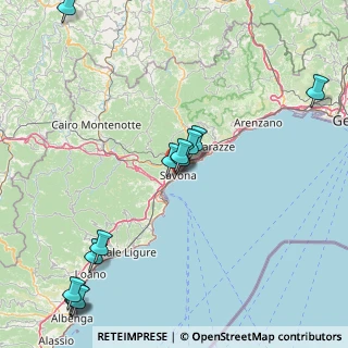 Mappa Via Don Giovanni Minzoni, 17100 Savona SV, Italia (20.76231)