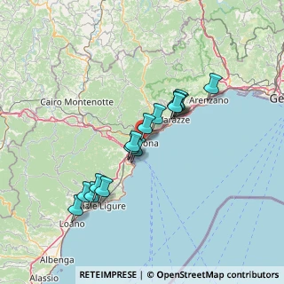Mappa Via Agostino Monti, 17100 Savona SV, Italia (12.35133)