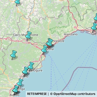 Mappa Via Francesco Spinola, 17100 Savona SV, Italia (27.87412)