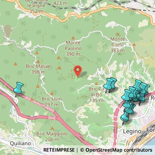 Mappa Via Canaiella, 17100 Savona SV, Italia (1.65)