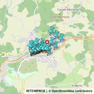 Mappa Via Caduti di Nassiriya, 41026 Pavullo Nel Frignano MO, Italia (0.26897)