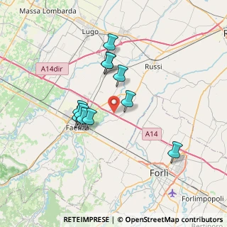 Mappa Via Sacramora, 48018 Faenza RA, Italia (6.14)
