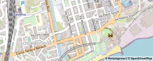 Mappa Savona