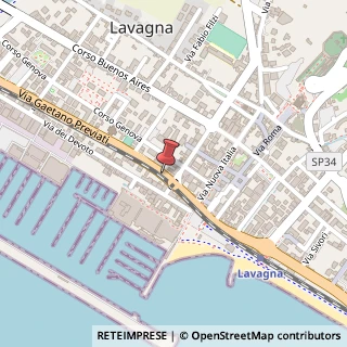 Mappa Via San Rocco, 30, 16033 Lavagna, Genova (Liguria)