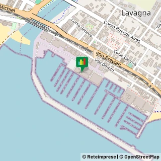 Mappa Porto Turistico Box, 154, 16033 Lavagna, Genova (Liguria)