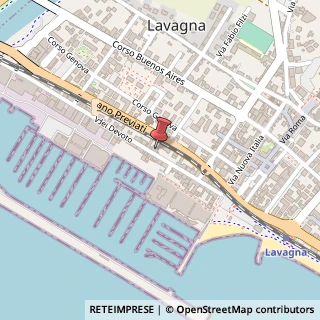 Mappa Via dei Devoto, 82, 16033 Lavagna, Genova (Liguria)