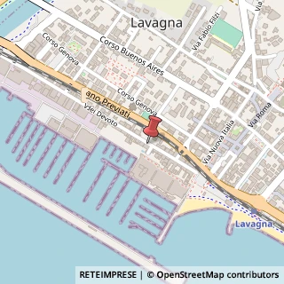 Mappa Via dei Devoto, 89, 16033 Lavagna, Genova (Liguria)