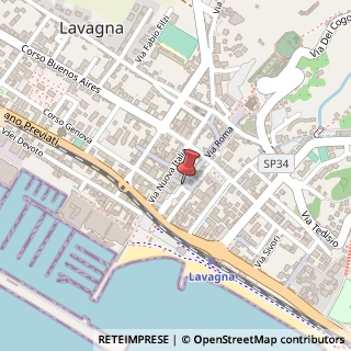 Mappa Via Roma, 2, 16033 Lavagna, Genova (Liguria)