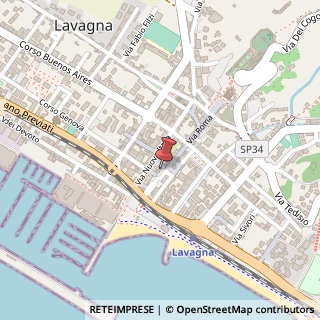 Mappa Piazza della Libertà, 27, 16033 Lavagna, Genova (Liguria)