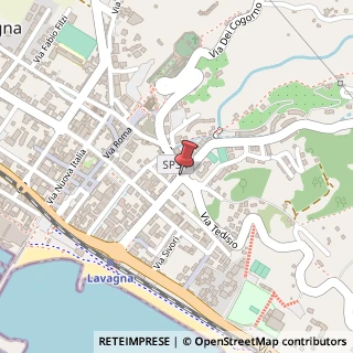 Mappa Via Tomaso Sanguineti,  33, 16033 Lavagna, Genova (Liguria)