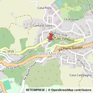 Mappa Via XXIV Maggio, 11, 41023 Lama Mocogno, Modena (Emilia Romagna)