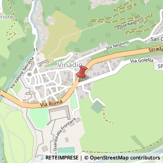Mappa Via Goletta, 3, 12010 Vinadio, Cuneo (Piemonte)