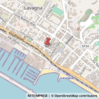 Mappa 16033 Lavagna GE, Italia, 16033 Lavagna, Genova (Liguria)