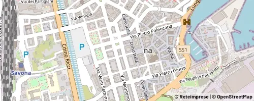Mappa Savona