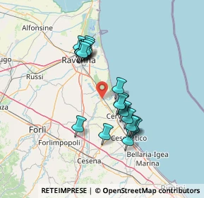 Mappa Via Magenta, 48125 Savio RA, Italia (12.251)