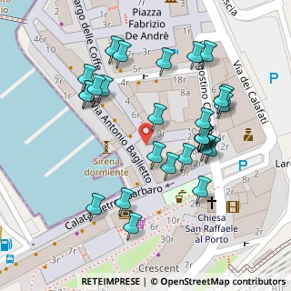 Mappa Piazza D'Alaggio, 17100 Savona SV, Italia (0.0625)