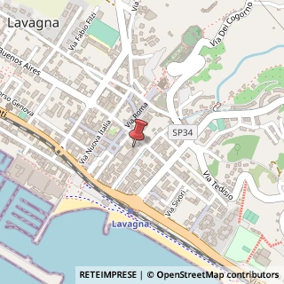 Mappa Piazza Vittorio Veneto, 31, 16033 Lavagna, Genova (Liguria)