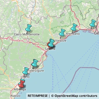 Mappa Via Giacomo Puccini, 17100 Savona SV, Italia (19.33923)