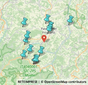 Mappa Via l'Amola, 41026 Pavullo nel Frignano MO, Italia (7.19571)
