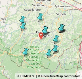 Mappa Via l'Amola, 41026 Pavullo nel Frignano MO, Italia (12.68706)