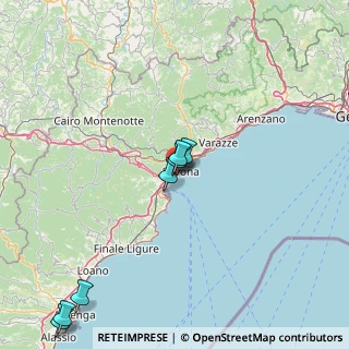 Mappa Via Braja, 17100 Savona SV, Italia (33.42667)