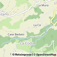 Hartă Lama Mocogno