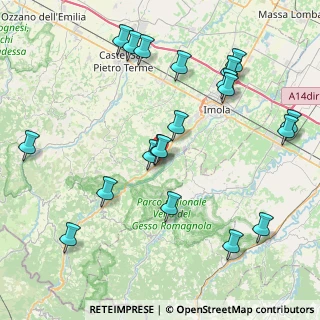 Mappa Via Pila Cipolla, 40026 Fabbrica BO, Italia (9.4405)