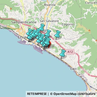 Mappa 16033 Lavagna GE, Italia (1.0765)