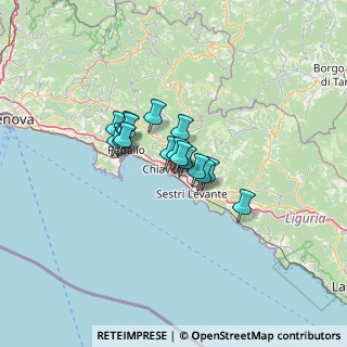 Mappa 16033 Lavagna GE, Italia (7.90438)