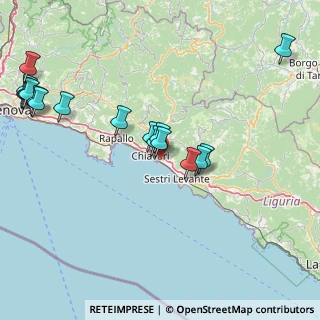Mappa 16033 Lavagna GE, Italia (18.88529)