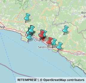 Mappa 16033 Lavagna GE, Italia (9.19)