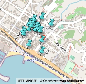 Mappa Corso Giuseppe Mazzini, 16033 Lavagna GE, Italia (0.183)