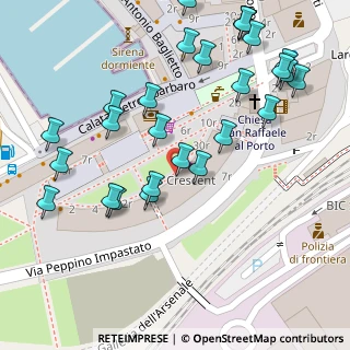 Mappa Piazza Guido Rossa - Edificio Crescent, 17100 Savona SV, Italia (0.07741)