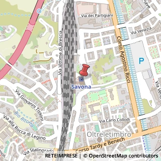 Mappa Piazza Aldo Moro, 1, 17100 Savona, Savona (Liguria)