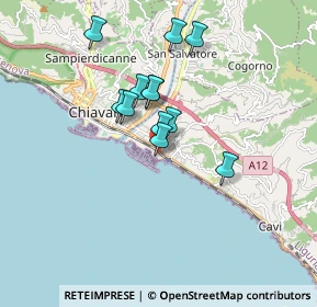 Mappa Via Porto Turistico Box, 16033 Lavagna GE, Italia (1.37083)