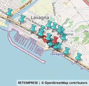 Mappa Via Porto Turistico Box, 16033 Lavagna GE, Italia (0.343)