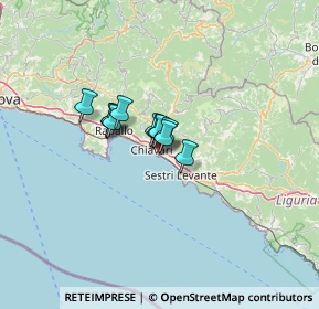 Mappa Via Porto Turistico Box, 16033 Lavagna GE, Italia (6.46)