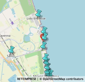 Mappa 48125 Lido di Savio RA, Italia (2.24364)